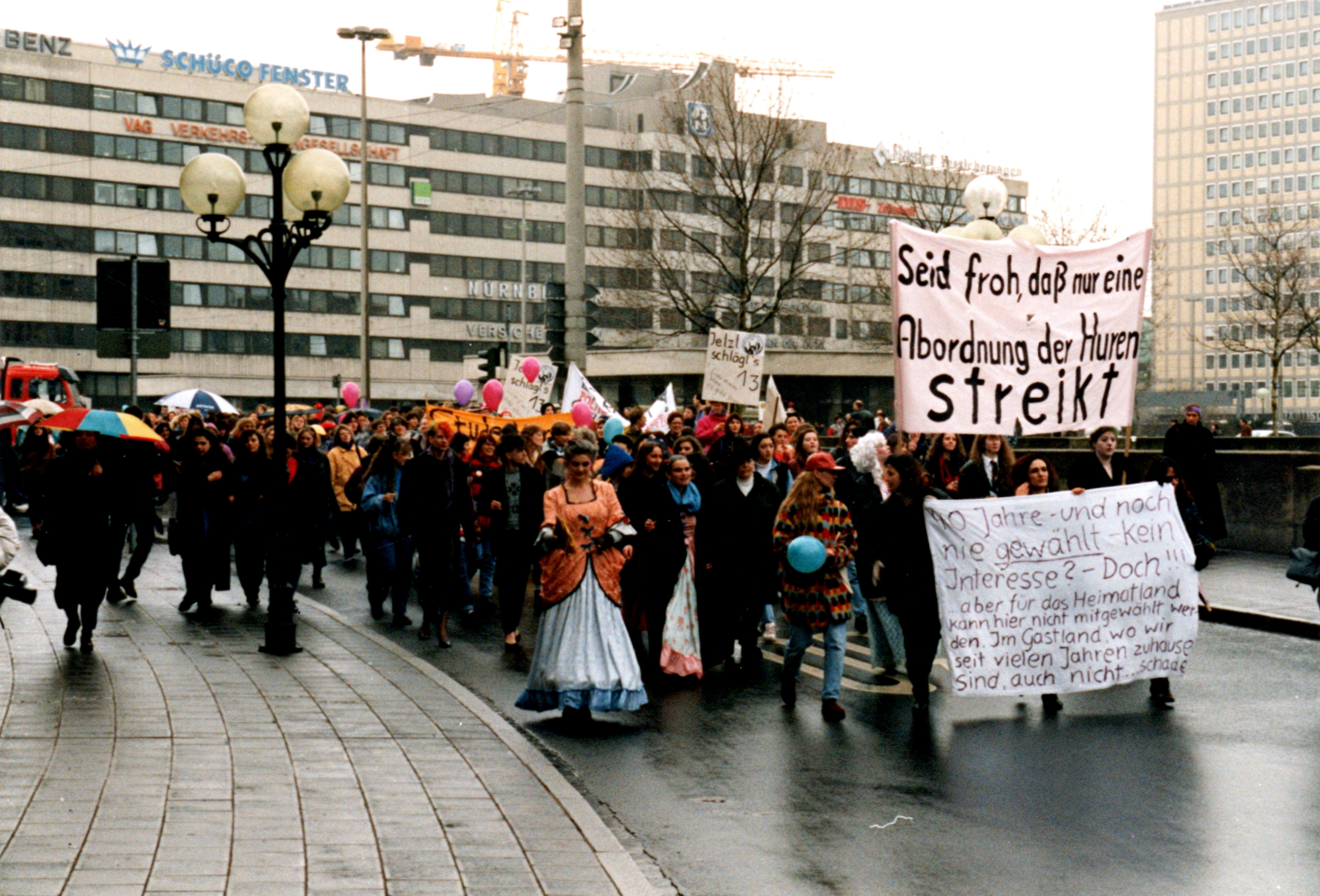 Internationaler Frauenstreik 1994 Nürnberg